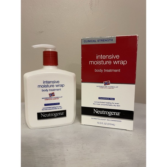 Neutrogena Intensive Moisture Wrap 1 Box 10.5 fl oz Discontinued New Old Stock